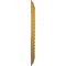 Ekena Millwork Classic Ceiling Medallion (Fits Canopies up to 12 3/4"), 18 5/8"OD 4"ID x 1 1/8"P, Iridescent Gold CM19CLIGS - alternate 5